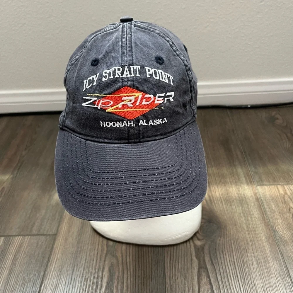 Gray ZipRider Embroidered Cap